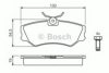 VW 701615151 Brake Pad Set, disc brake